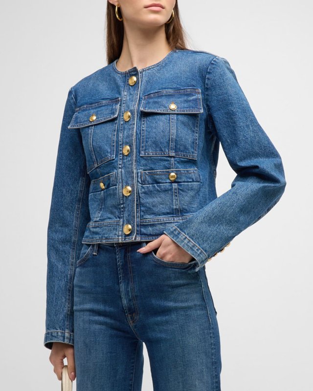 Cleo Tailored Denim Jacket